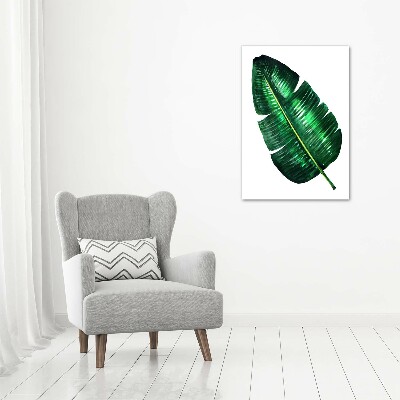 Wall art acrylic Banana leaf