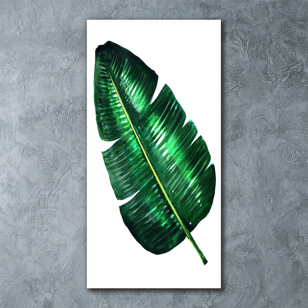 Wall art acrylic Banana leaf