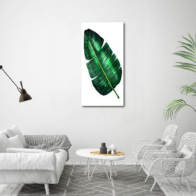 Wall art acrylic Banana leaf