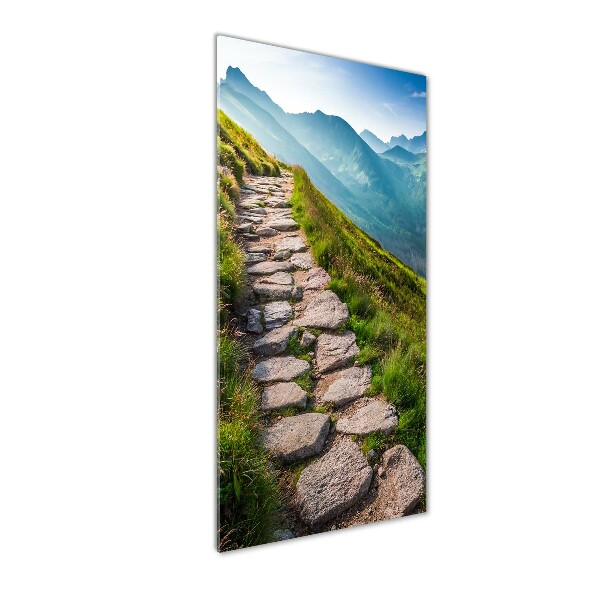 Print on acrylic Mountain trail