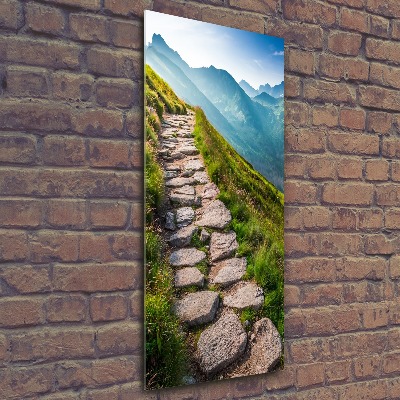 Print on acrylic Mountain trail