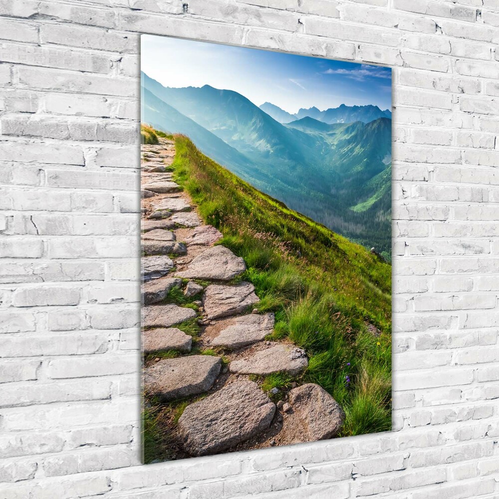 Print on acrylic Mountain trail