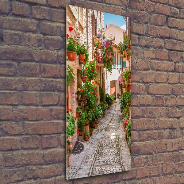 Print on acrylic Italian streets