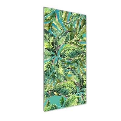 Print on acrylic Tropical leaves