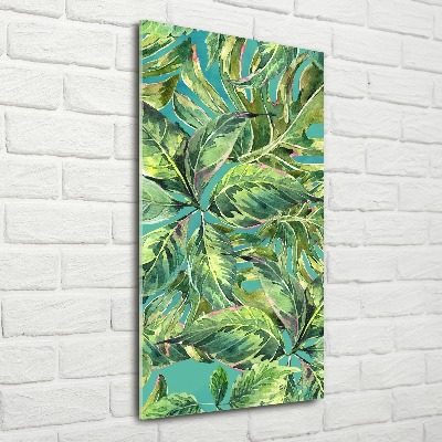 Print on acrylic Tropical leaves