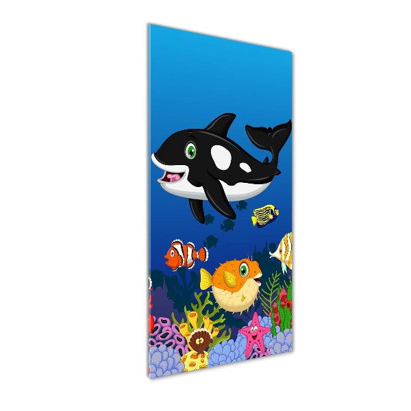 Acrylic glass print Underwater world