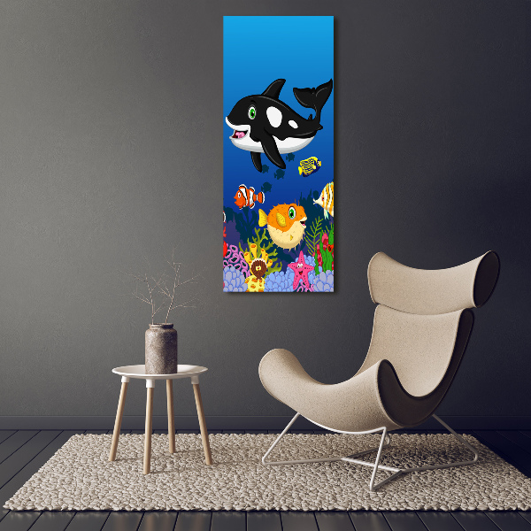 Acrylic glass print Underwater world