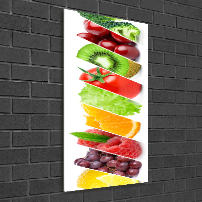 Print on acrylic Vegetables and fruits