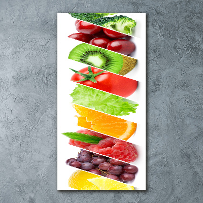 Print on acrylic Vegetables and fruits