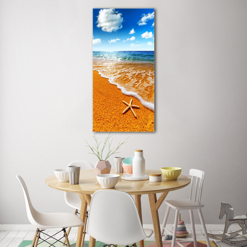 Acrylic print Starfish