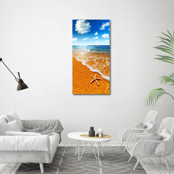 Acrylic print Starfish