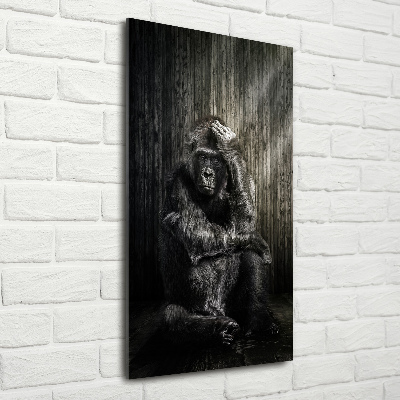 Print on acrylic Gorilla