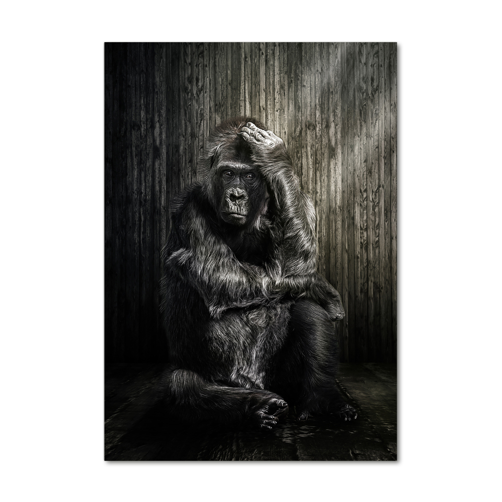 Print on acrylic Gorilla