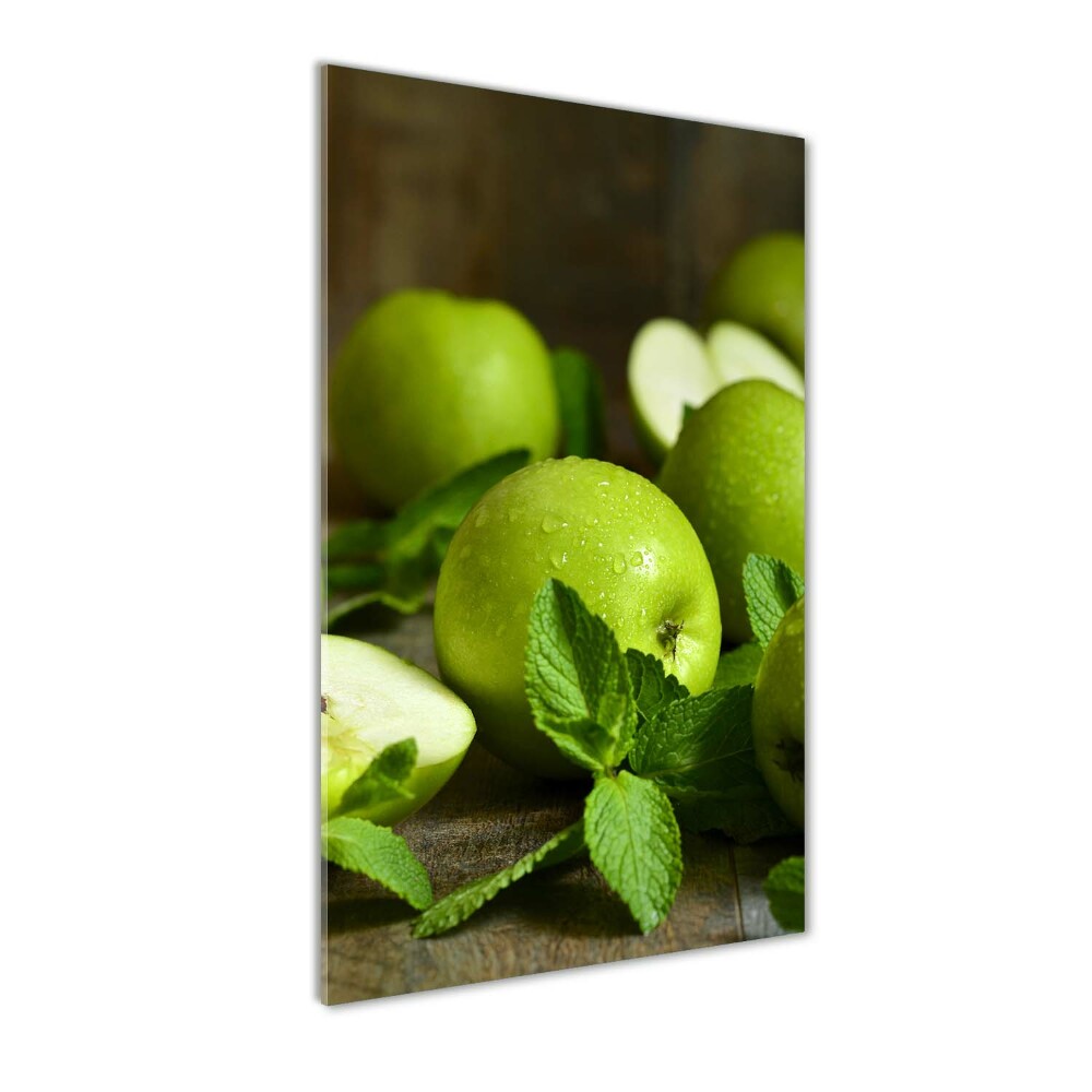 Print on acrylic Green apples