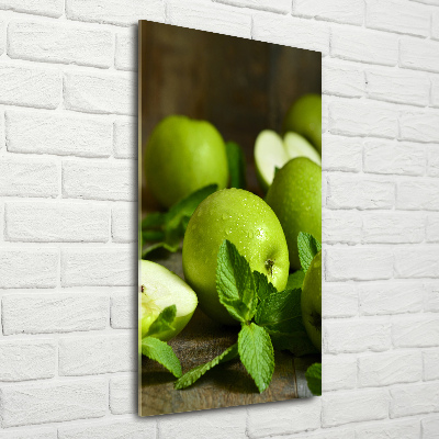 Print on acrylic Green apples