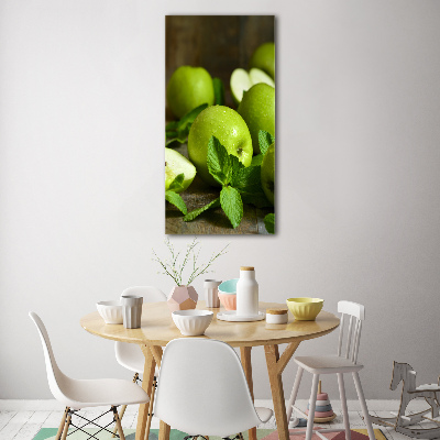 Print on acrylic Green apples