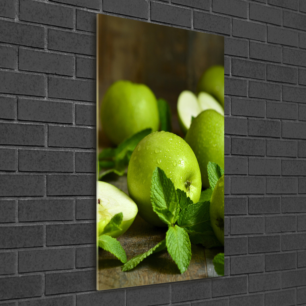 Print on acrylic Green apples