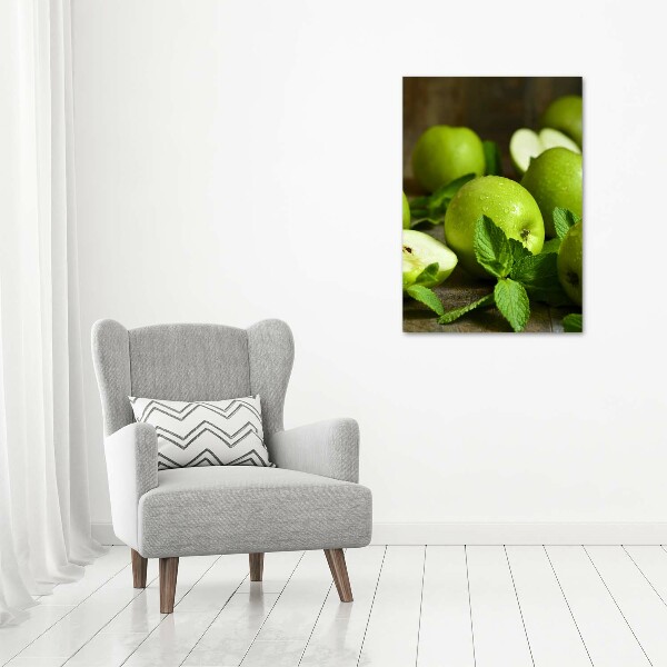 Print on acrylic Green apples