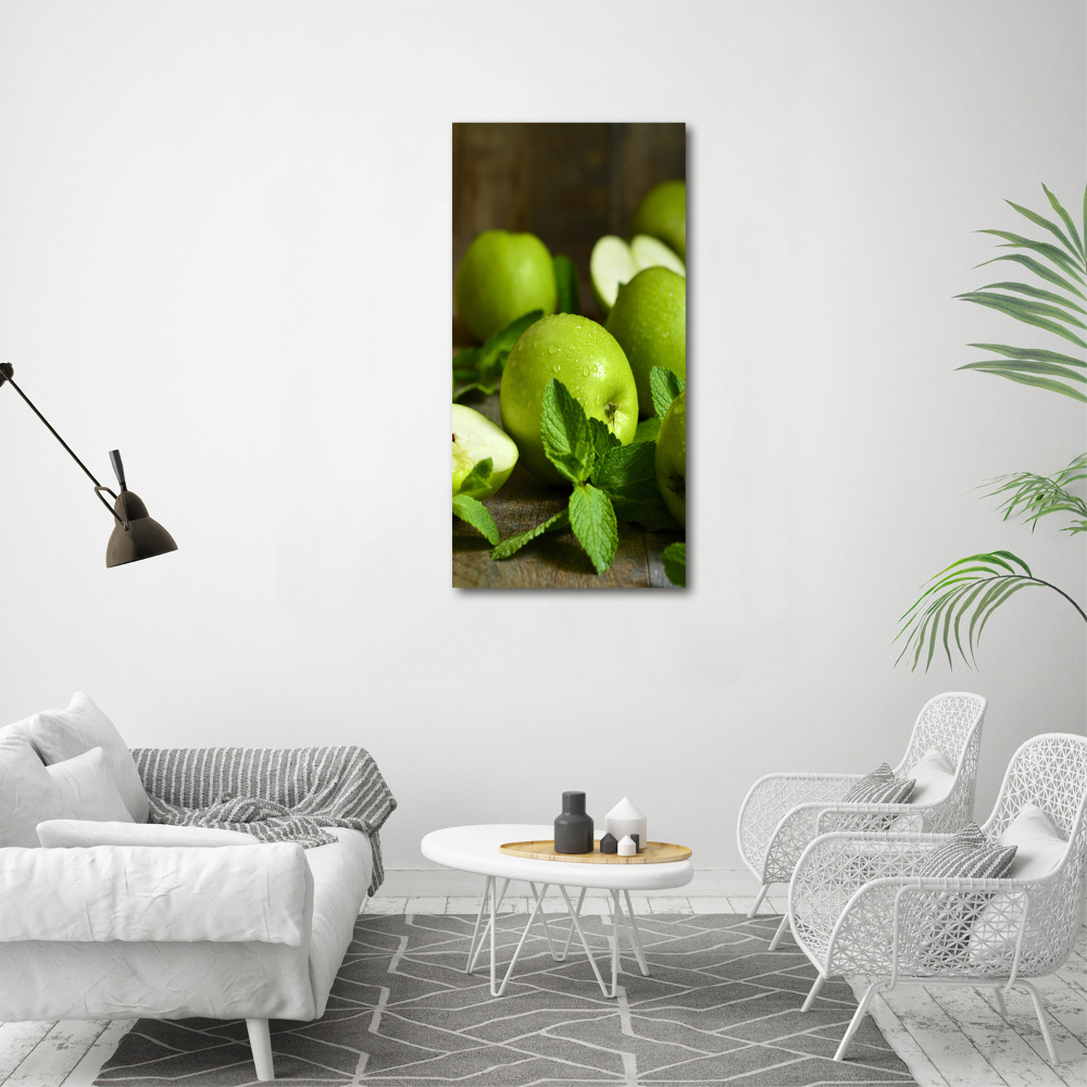 Print on acrylic Green apples