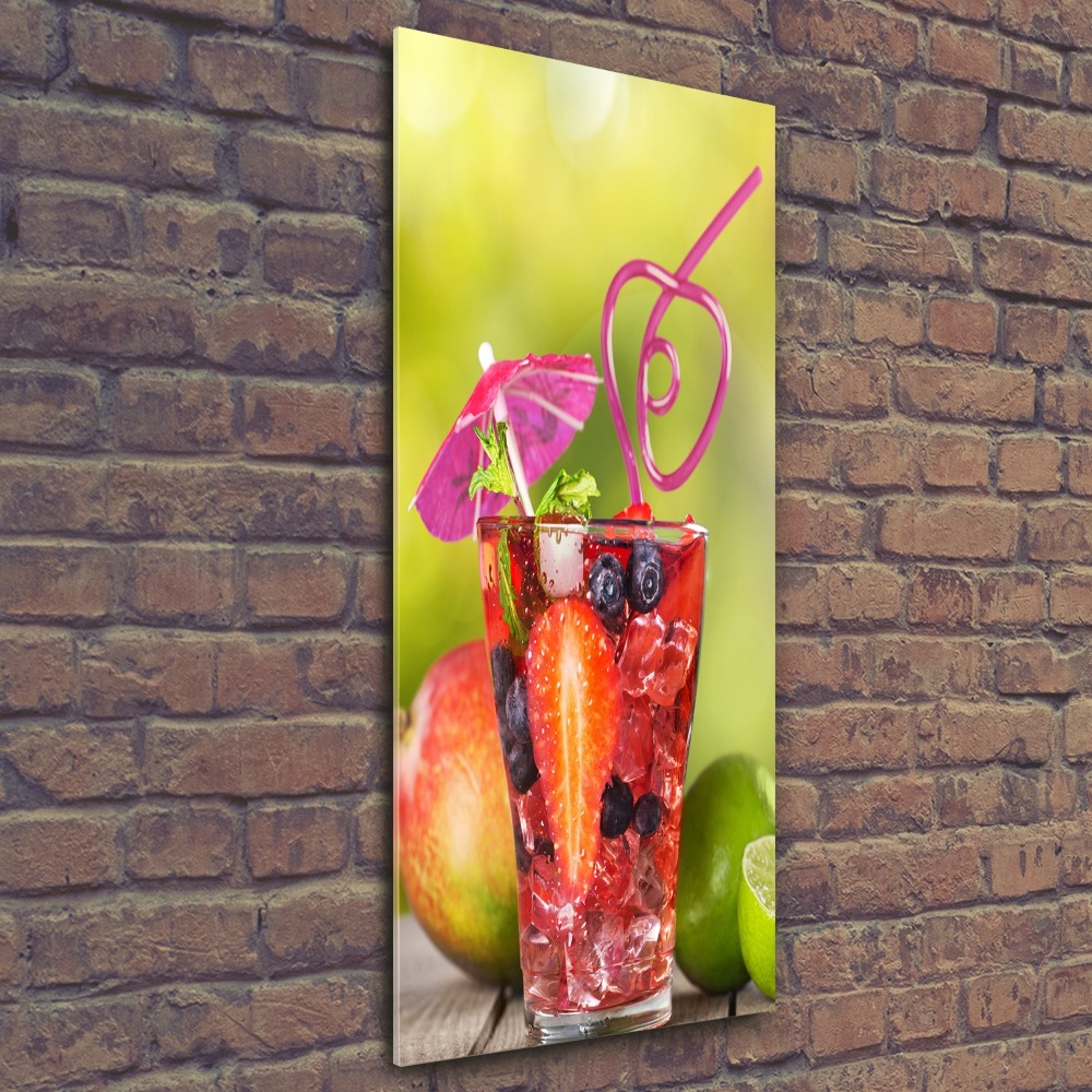 Acrylic wall art Fruit cocktail