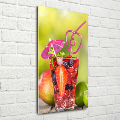 Acrylic wall art Fruit cocktail