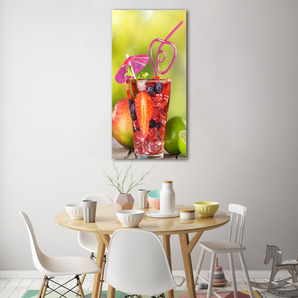 Acrylic wall art Fruit cocktail