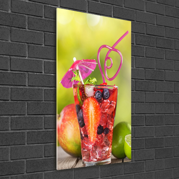 Acrylic wall art Fruit cocktail