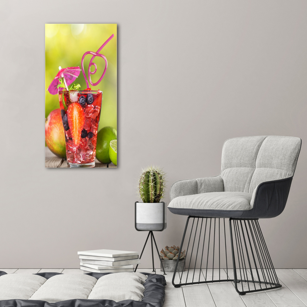 Acrylic wall art Fruit cocktail