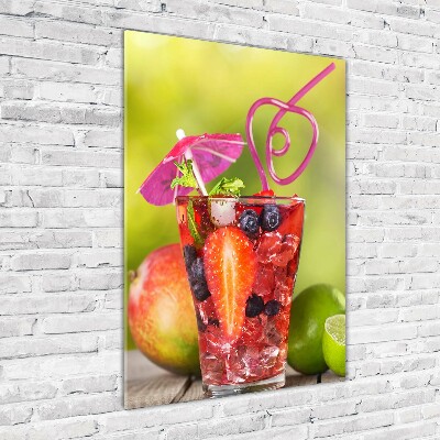 Acrylic wall art Fruit cocktail