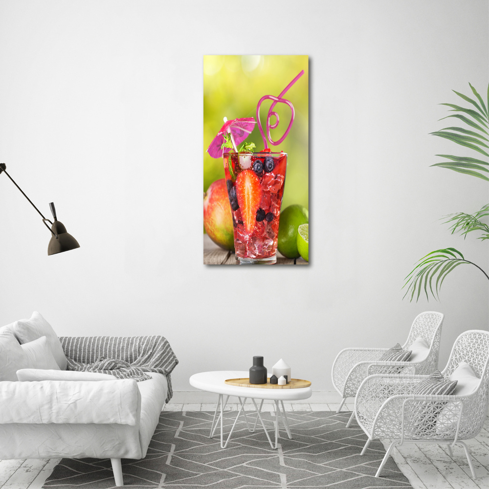 Acrylic wall art Fruit cocktail