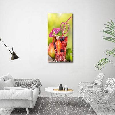 Acrylic wall art Fruit cocktail