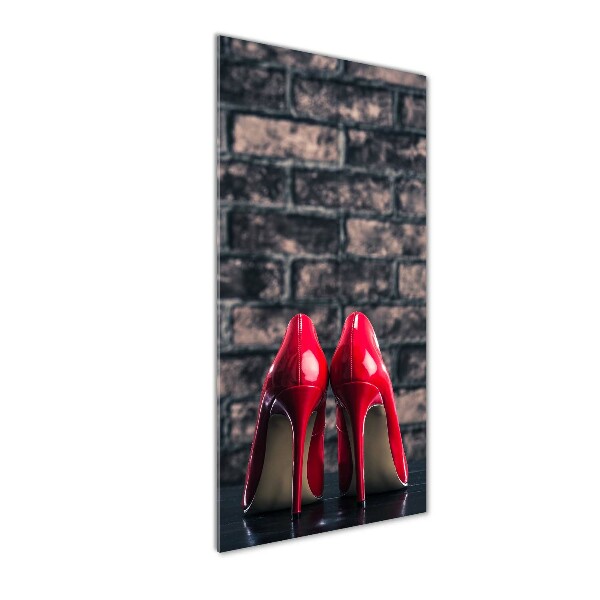 Acrylic print Red heels