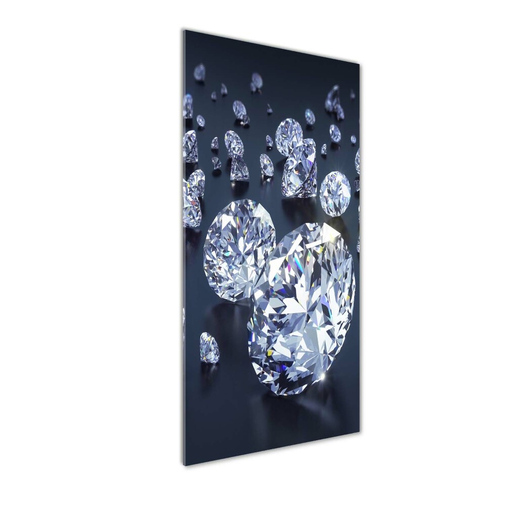 Acrylic print Diamonds