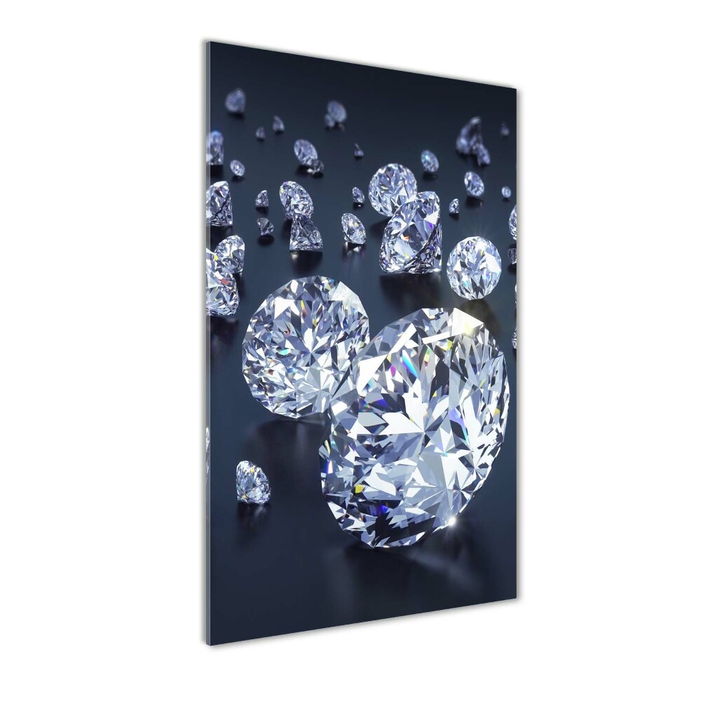 Acrylic print Diamonds