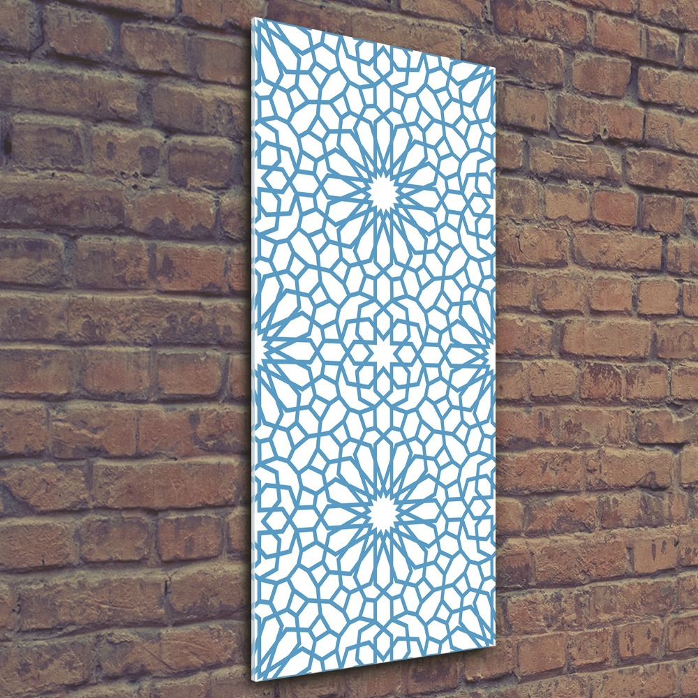 Acrylic wall art Oriental pattern