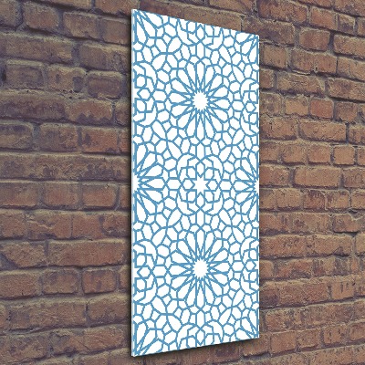 Acrylic wall art Oriental pattern