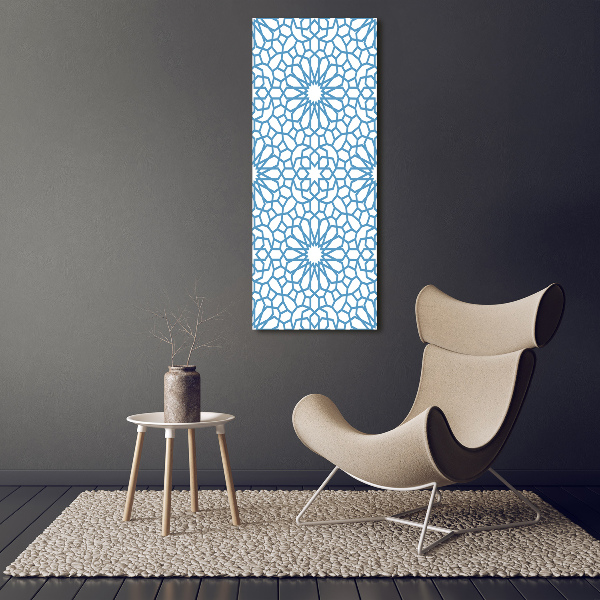 Acrylic wall art Oriental pattern