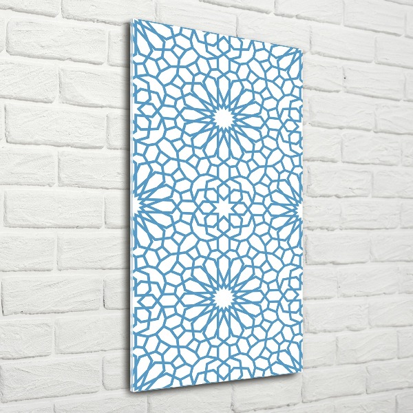 Acrylic wall art Oriental pattern