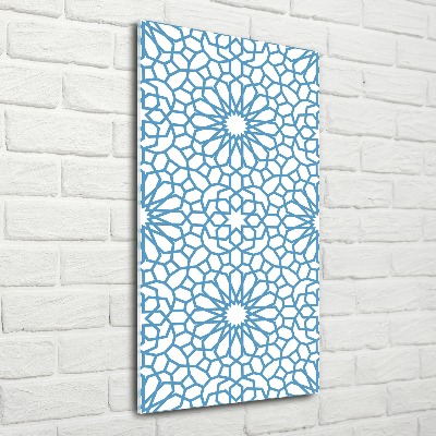 Acrylic wall art Oriental pattern