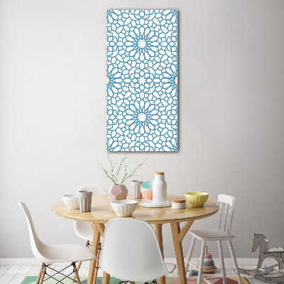 Acrylic wall art Oriental pattern