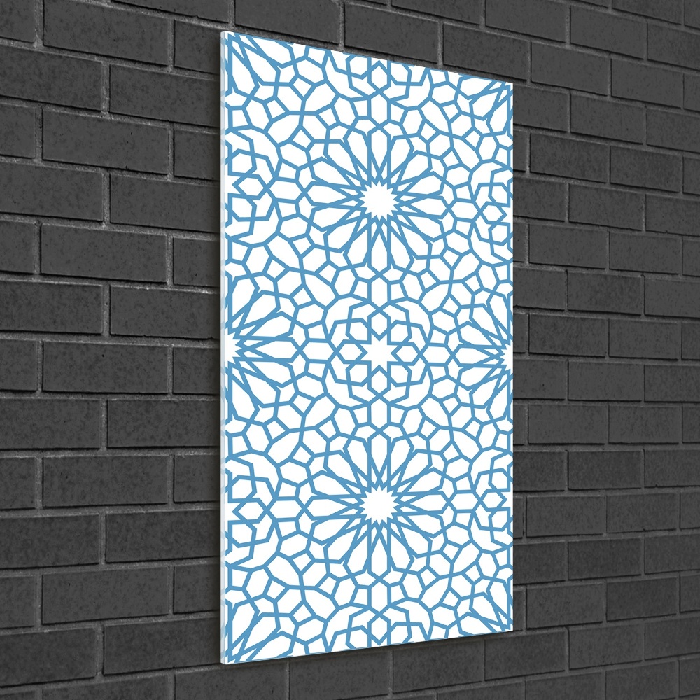 Acrylic wall art Oriental pattern