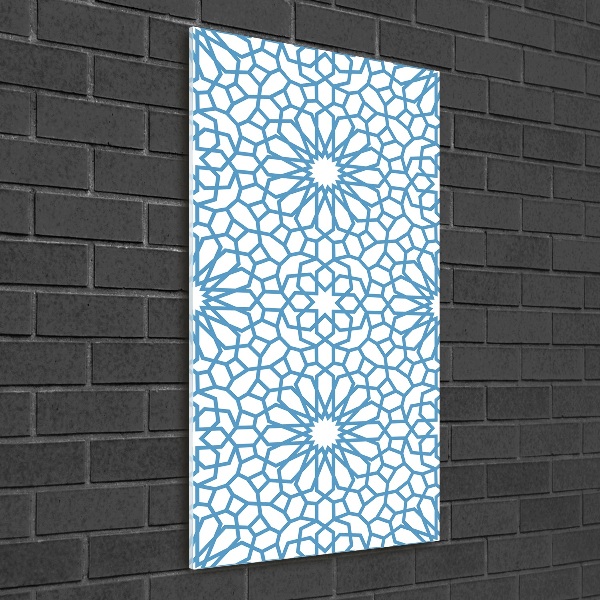 Acrylic wall art Oriental pattern