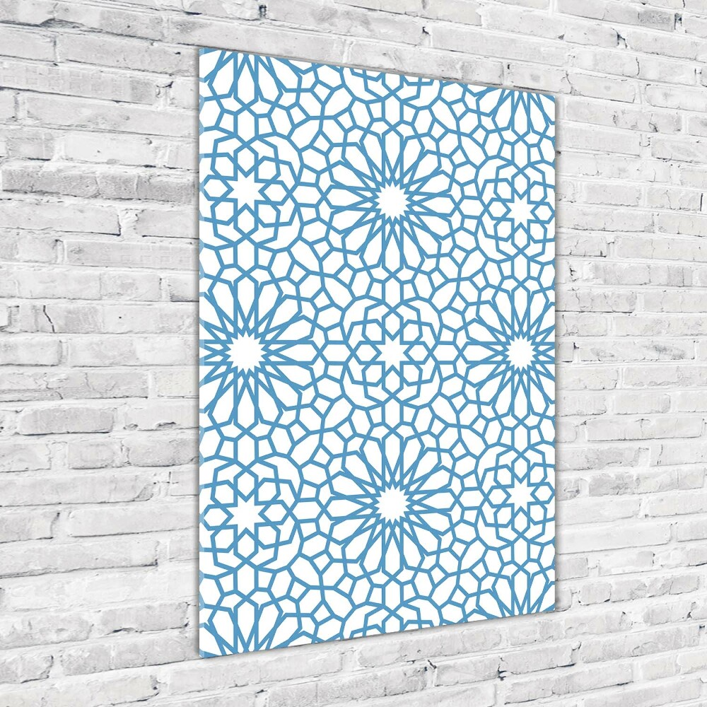 Acrylic wall art Oriental pattern