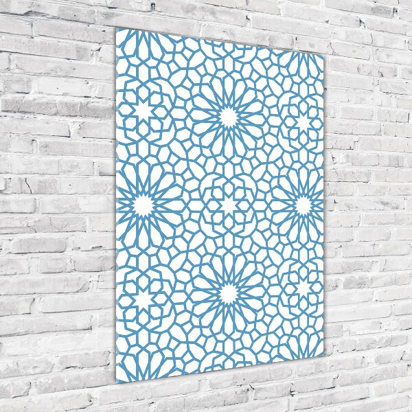 Acrylic wall art Oriental pattern