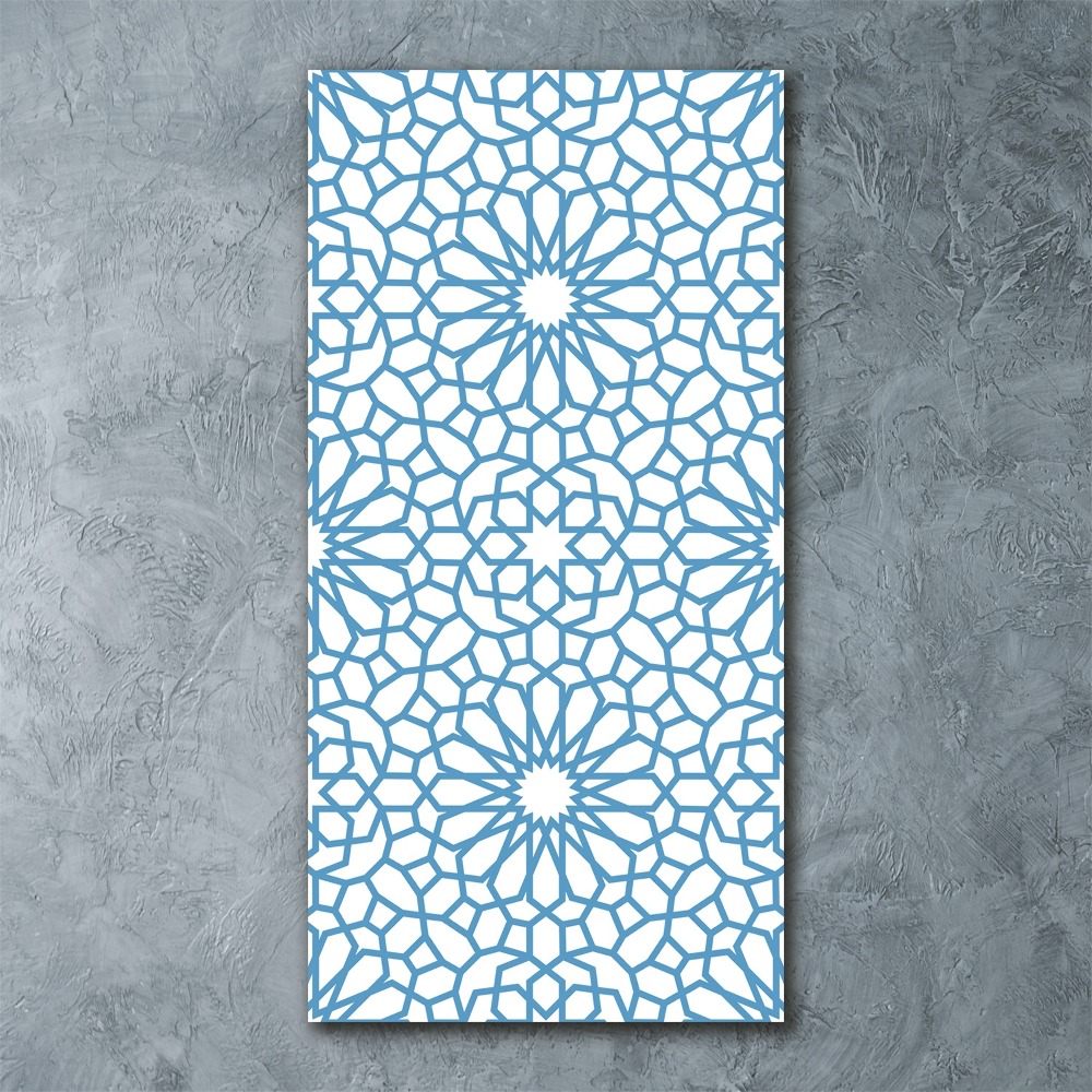 Acrylic wall art Oriental pattern