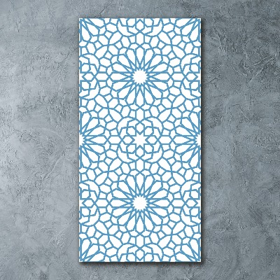 Acrylic wall art Oriental pattern