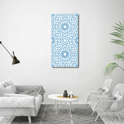 Acrylic wall art Oriental pattern