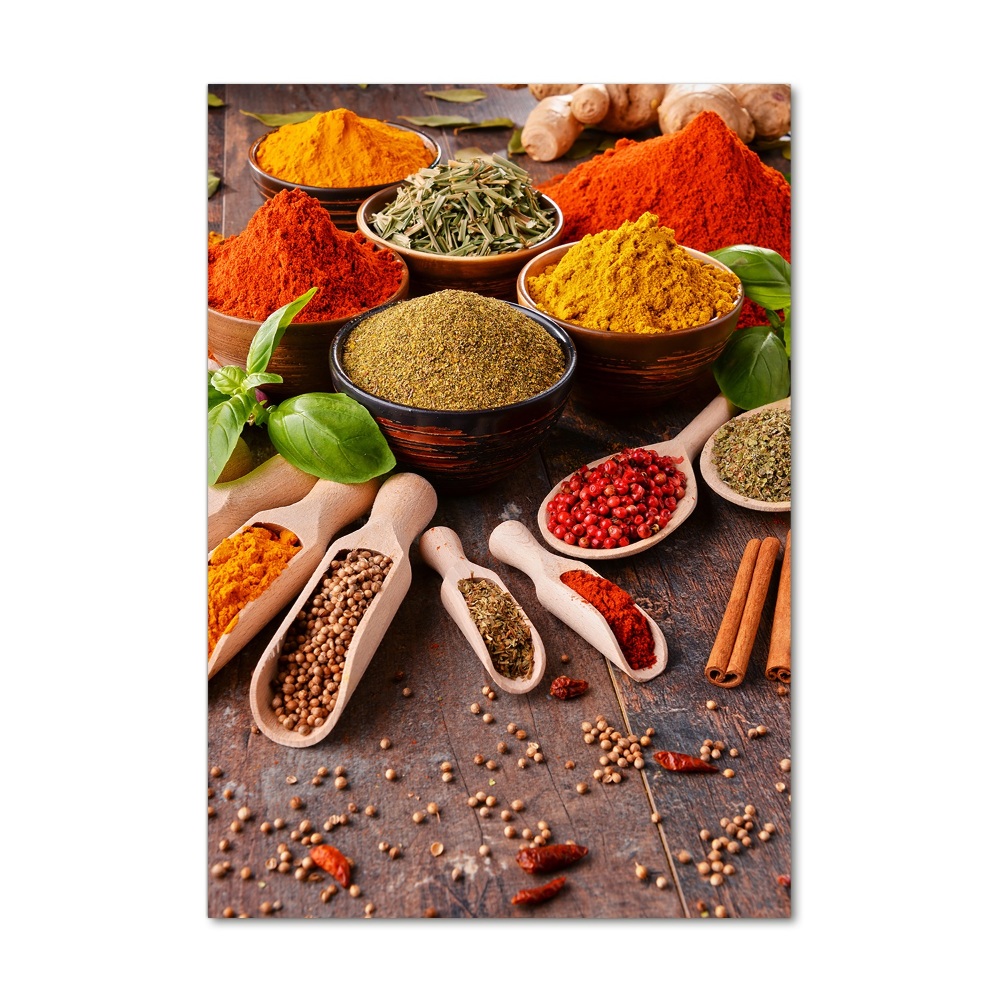 Acrylic wall art Spices