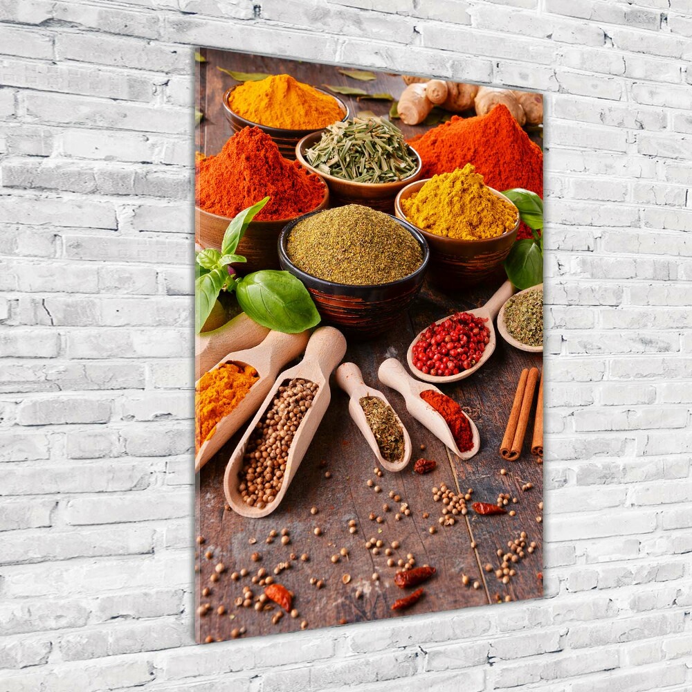 Acrylic wall art Spices