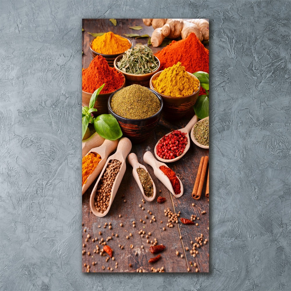 Acrylic wall art Spices